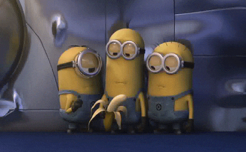 Minions Looking at Banana — Memes meme