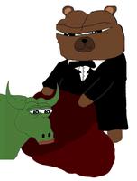 Bobo bags bull — Bobo meme