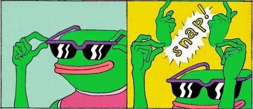 Pepe snap two frame — Pepe meme