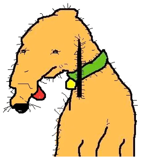 Droopy dog Frog Friends sticker — Sticker Packs meme
