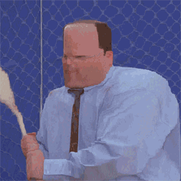 Costanza batting distorted — Reaction meme