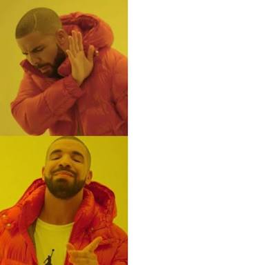 Drake No/Yes meme template — Templates meme