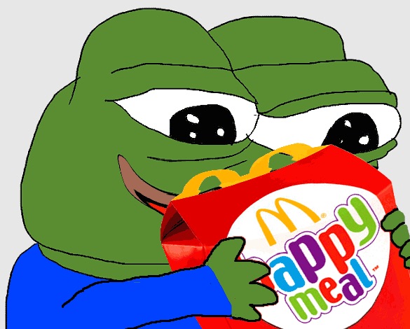 Pepe happy meal — Pepe meme
