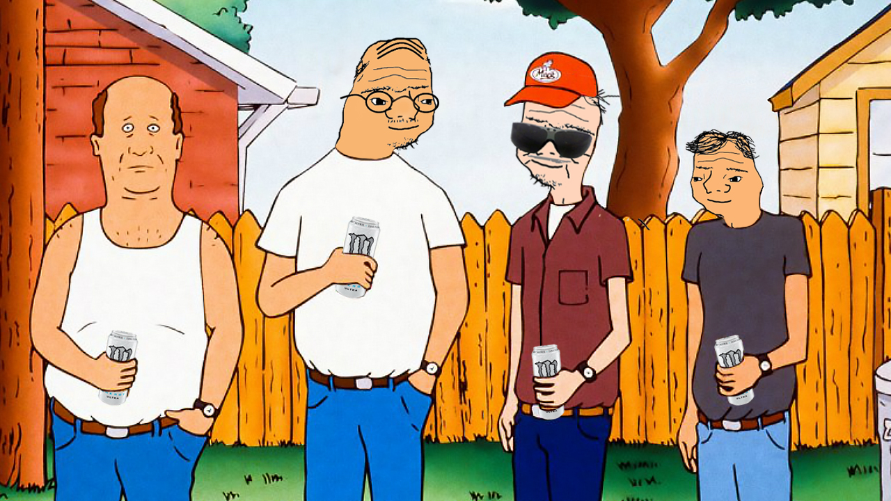 Boomer king of hill beers — Boomer meme