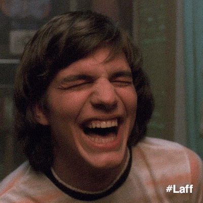 Ashton Kutcher lol — Reaction meme
