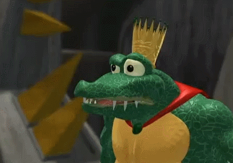 Donkey kong alligator confused — Reaction meme