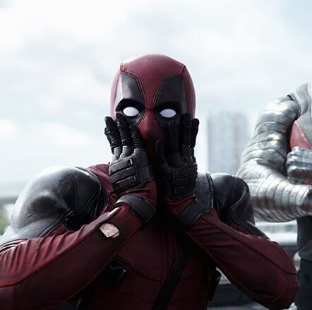 Deadpool Surprised meme template — Templates meme