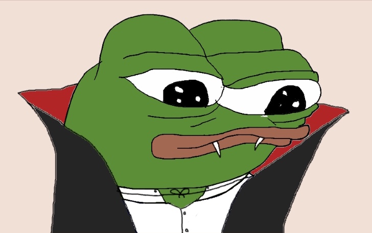 Pepe dracula — Pepe meme