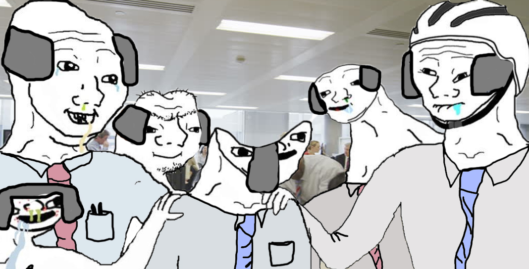 Brainlet office — Brainlet meme