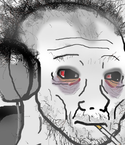 Wojak stage 4 doomer — Wojak meme