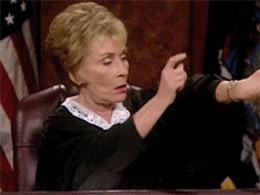 Judge Says Hurry Up — Reaction meme