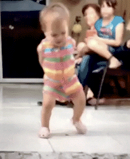 Toddler Doing Leg Dance — Memes meme
