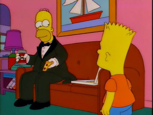 Por que tan elegante homero meme template — Templates meme