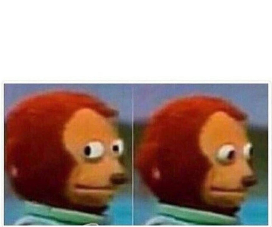 Monkey Puppet meme template — Templates meme