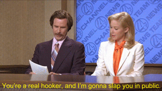 Will Ferrell I Will Slap You In Public — Reaction meme