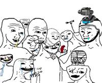 Brainlets congradulate brainlet extra — Brainlet meme