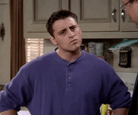Joey Wondering — Reaction meme