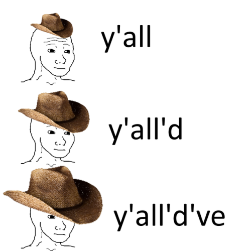 Wojak big cowboy hat yall — Wojak meme