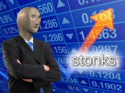 Stonks meme template — Templates meme