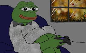 Pepe comfy playstation — Pepe meme