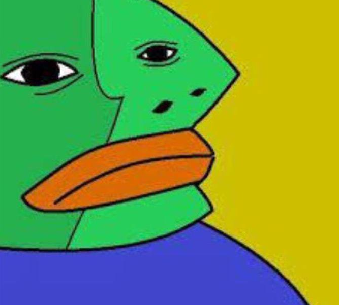 Pepe picasso face — Pepe meme