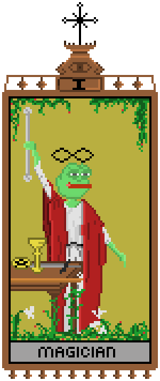 Magician Pepe — Pepe meme