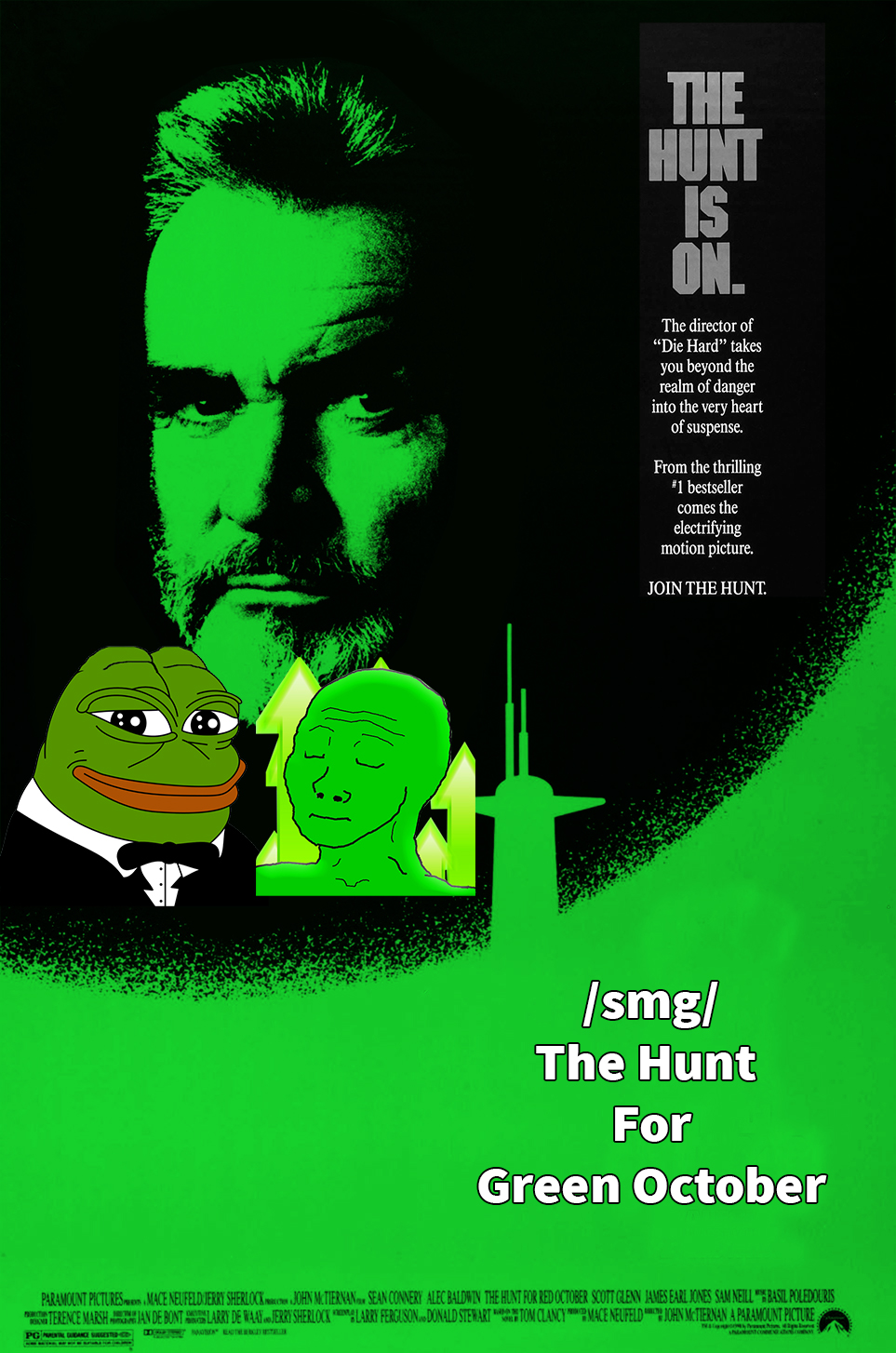 Pepe hunt for green october — Pepe meme