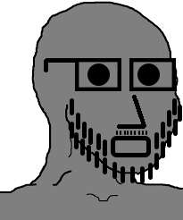 Wojak npc soy boy — Wojak meme