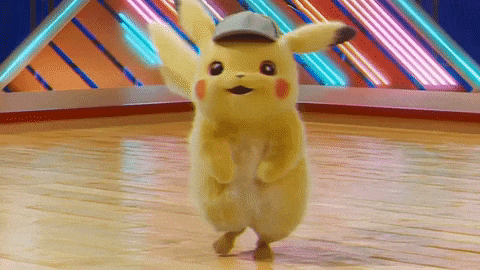 Detective Pikachu Dancing — Reaction meme