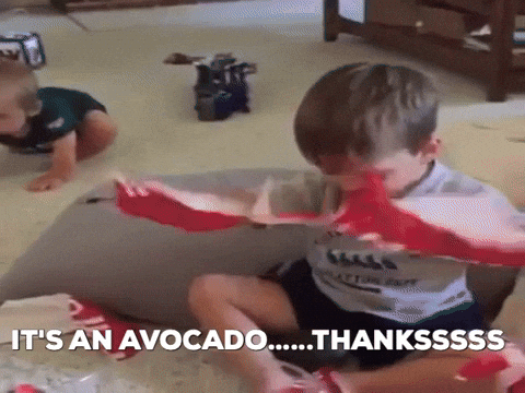 It’s An Avocado Thankssss — Reaction meme