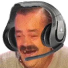 Mexican laughing guy wearing gamer headphones — Reaction meme