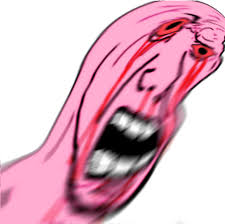 Pink wojak elongated — Wojak meme
