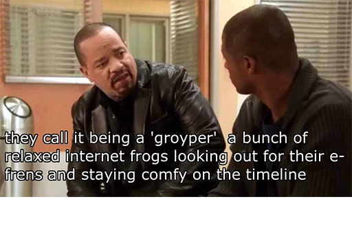 Law and order quote Groyper sticker — Sticker Packs meme