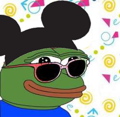 Pepe disney hat — Pepe meme
