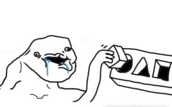 Stupid dumb drooling puzzle meme template — Templates meme