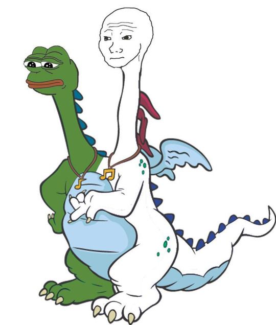 Pepe wojak dragon tales — Pepe meme