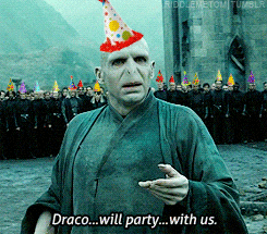 Voldemort Draco Will Party With Us — Reaction meme