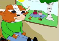 Bobo happy outside mumu sad inside — Bobo meme