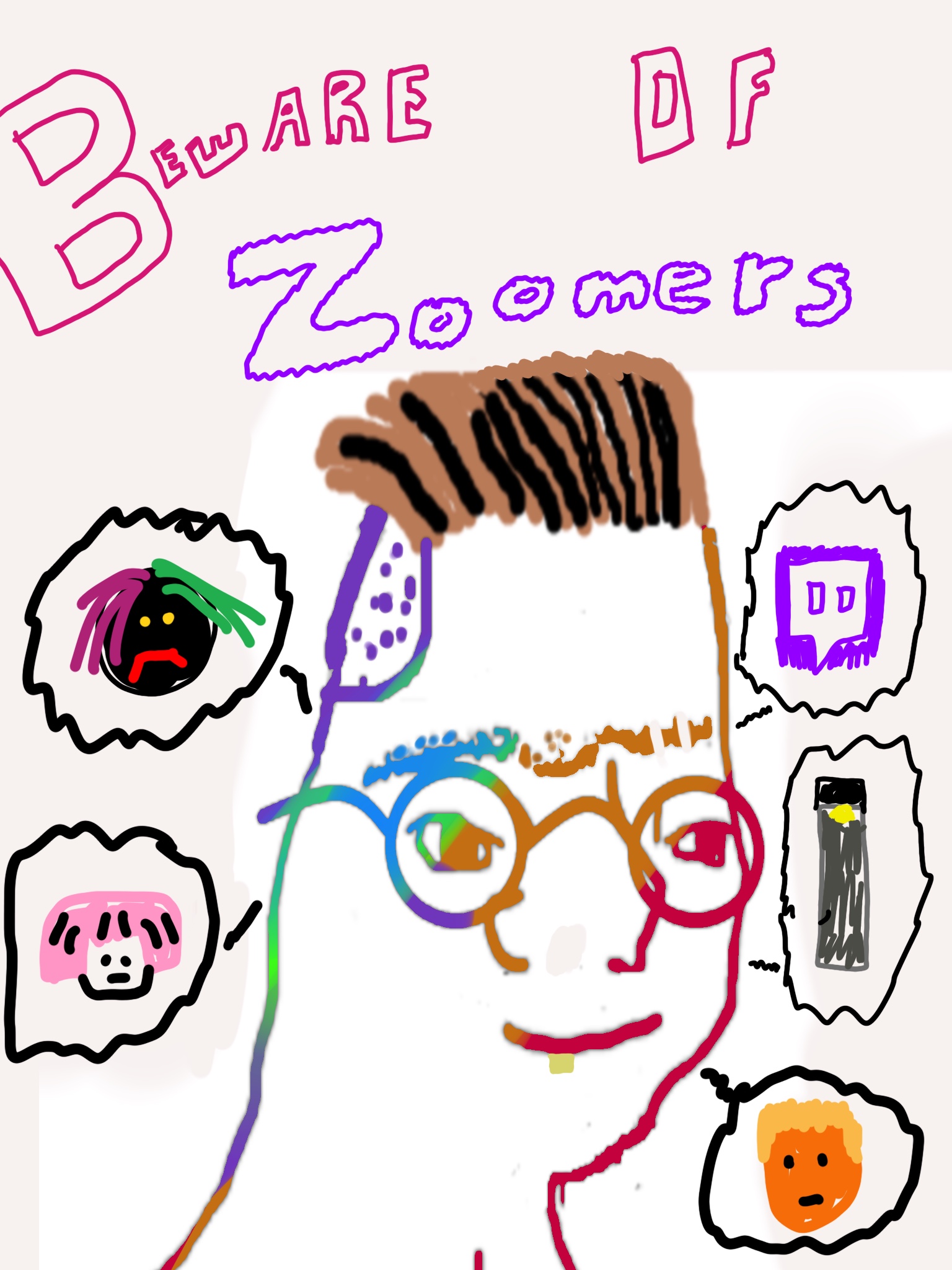Zoomer doodles — Zoomer meme
