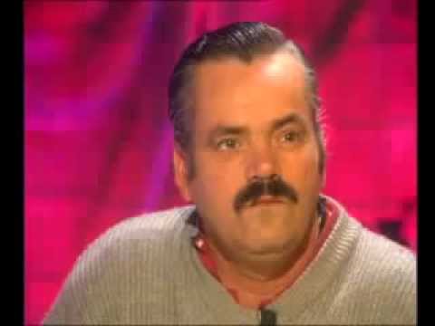 Laughing mexican guy not laughing — Reaction meme