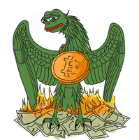 Pepe bitcoin bird — Pepe meme