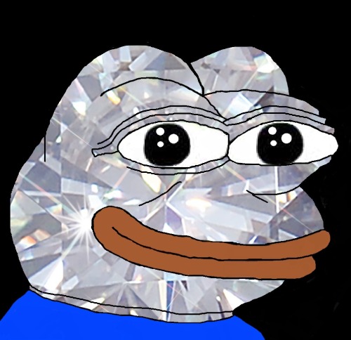 Pepe diamond skin — Pepe meme