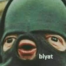 Russian meme guy blyat — Reaction meme