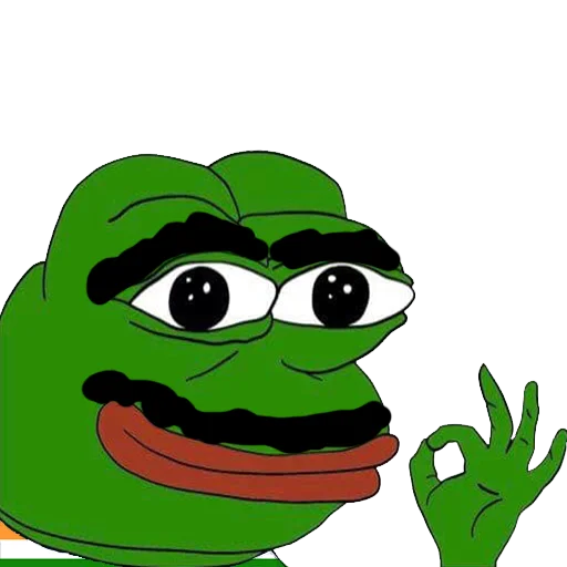 Okay hand Jeet Degen sticker — Sticker Packs meme
