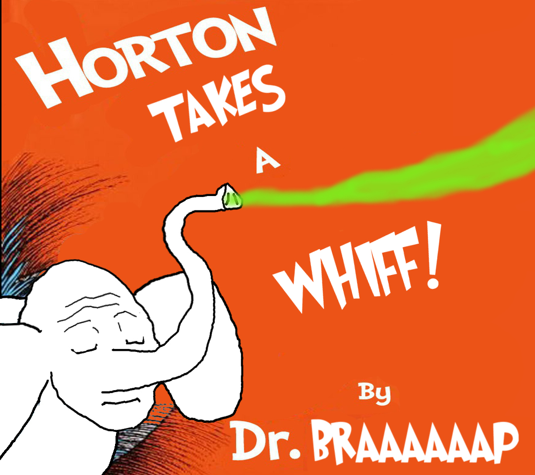 Wojak horton takes a whiff — Wojak meme