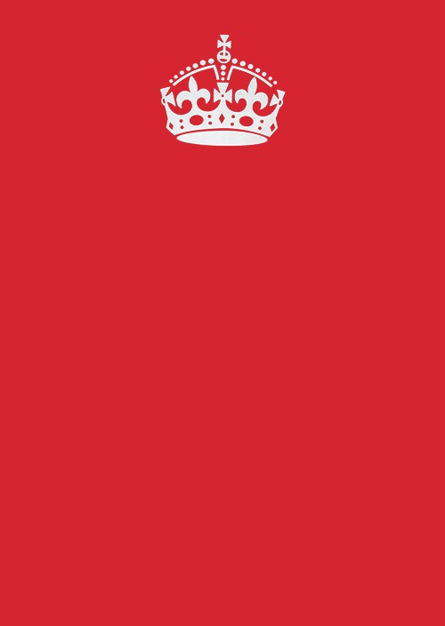 Keep Calm And Carry On Red meme template — Templates meme