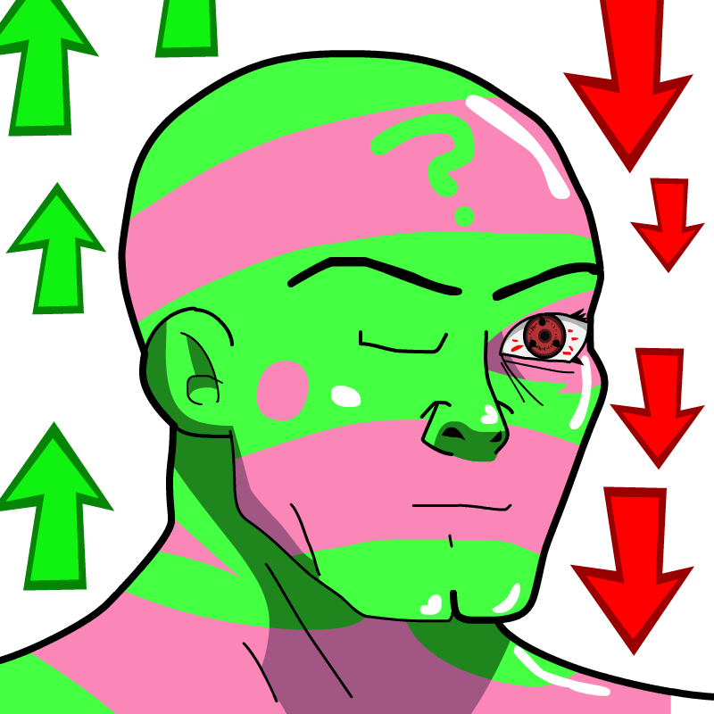 Nujack pink green — Wojak meme