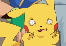 Pikachu Scared — Reaction meme