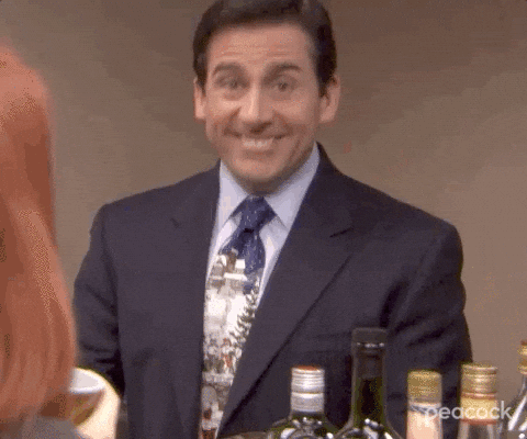 Steve Carell Finger Guns — Reaction meme