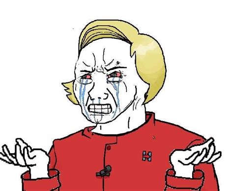 Wojak hillary angry — Wojak meme